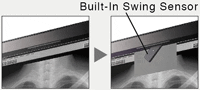 Built-In Swing Sensor